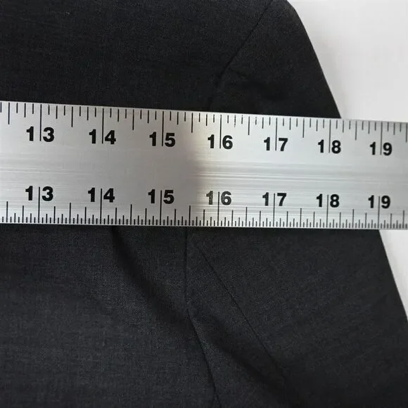 Cole Haan 40L Gray Grand OS Wool Stretch Mens Blazer Jacket Sport Coat‎